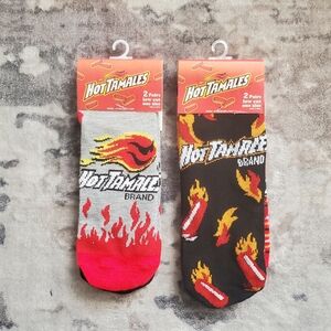 Hot Tamales Low Cut Novelty Socks One Size